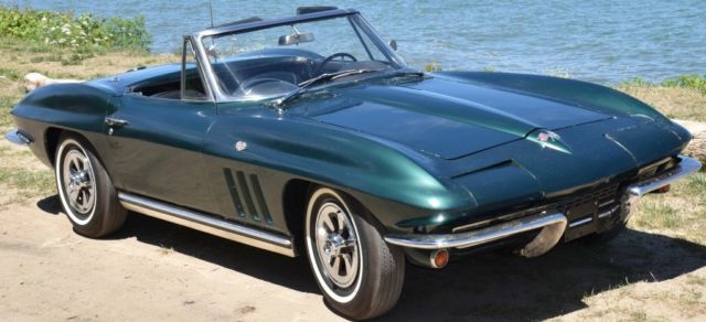 1965 chevy corvette roadster 4 speed convertible