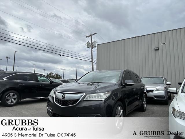 2015 acura mdx 3.5l advance pkg w/entertainment pkg