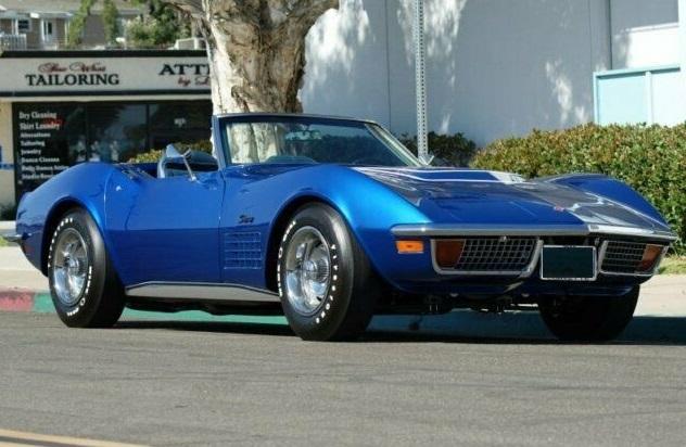 1972 chevrolet corvette lt1 convertible lt1 v8 very rare