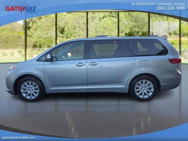 2015 toyota sienna xle