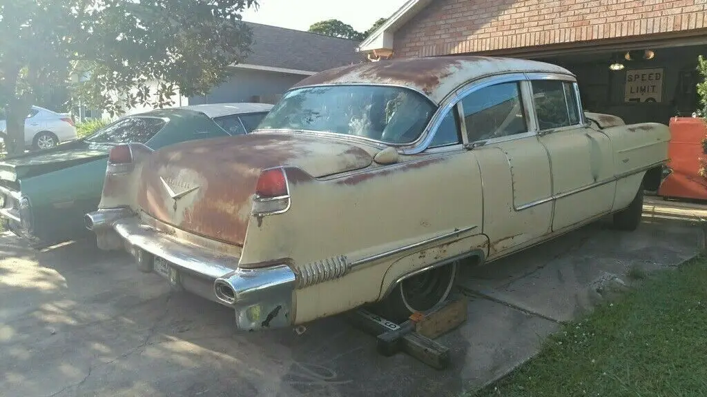 1956 cadillac series 62 4 door with factory ac and power windows