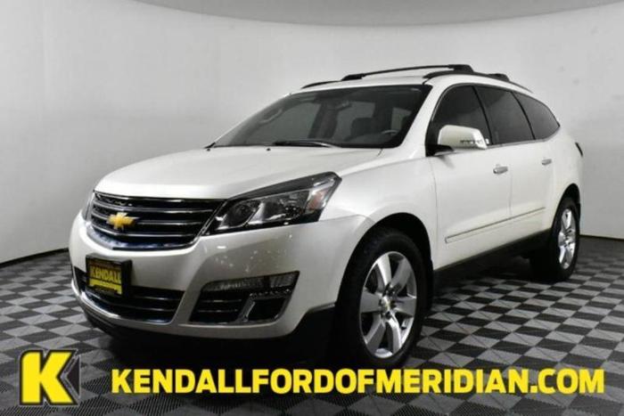 2014 chevrolet traverse ltz awd ltz 4dr suv for sale in meridian, idaho
