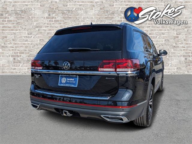 2023 volkswagen atlas 3.6 sel