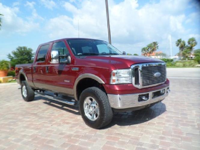 06 ford f250 powerstroke crew cab 4x4~2 owner and clean in sarasota, fl