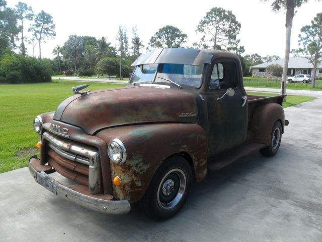 1951 chevy-gmc pickup 4.3 automatic w overdrive ps pb ac selling at no reserve