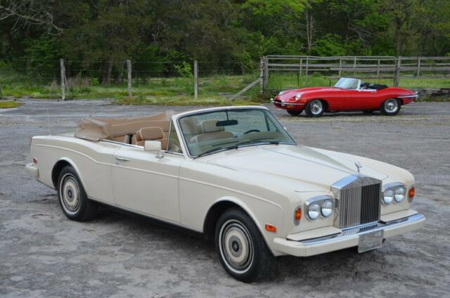 extraordinarily well documented,well serviced corniche convertible