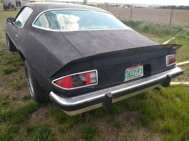 project car 1977 chevy camero camaro v8 virgin barn find complete car non runnin