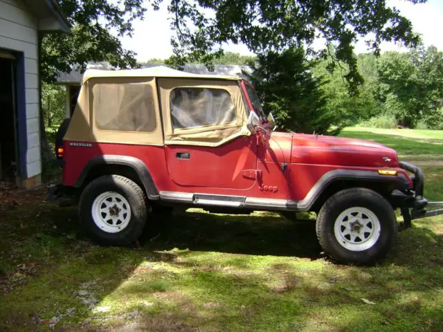 project jeep - 1987 wrangler - needs valve job, not running