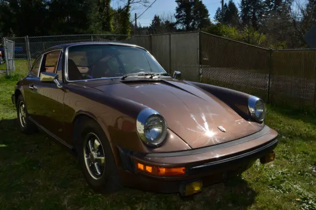 1976 porsche 912e one year manufactured, rare factory color and build sheet