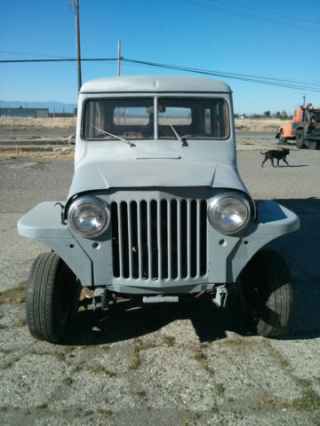 1949 jeep willys overland wagon primer gray great builder project
