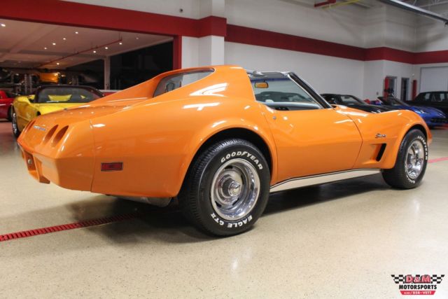 1974 chevrolet corvette coupe 54975 miles corvette orange