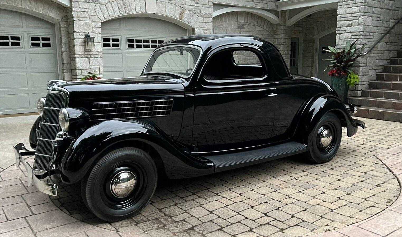 1935 ford model 48-720 3 window in excellent condition