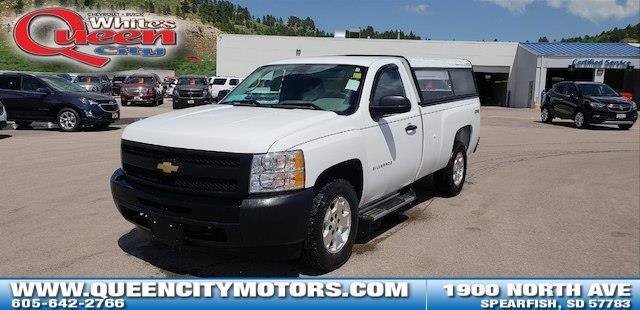 2010 chevrolet silverado 1500 work truck 4x4 work truck 2dr regular cab 6.5 ft. sb for sale in spearfish, south dakota