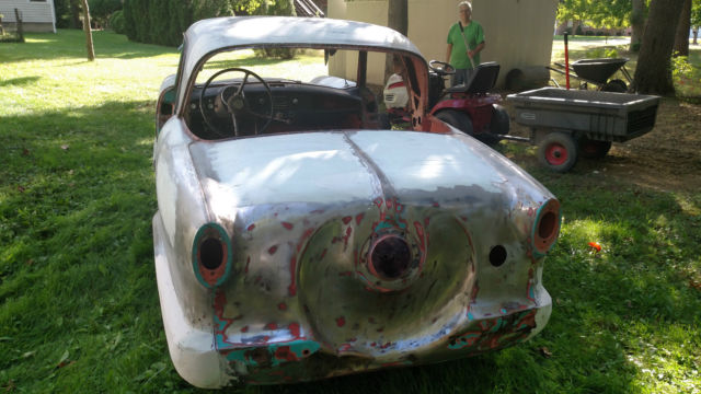 56 nash metropolitan unfinished project hardtop