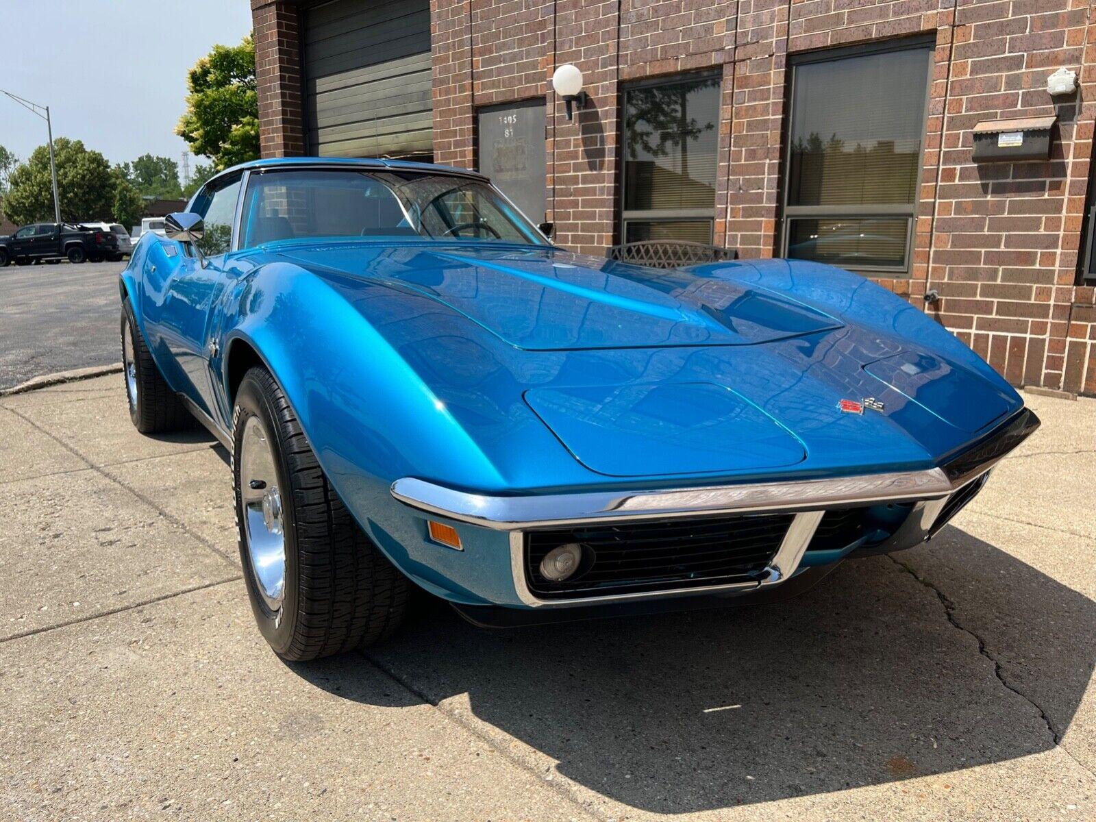 1969 chevrolet corvette stingray 350hp 4spd frame off restored