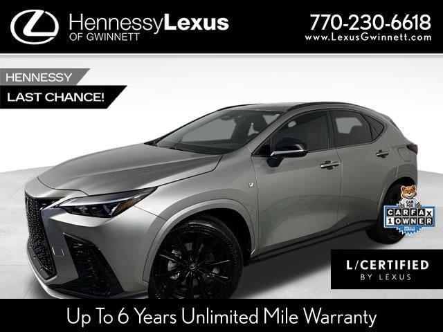 2024 lexus nx 350 f sport handling