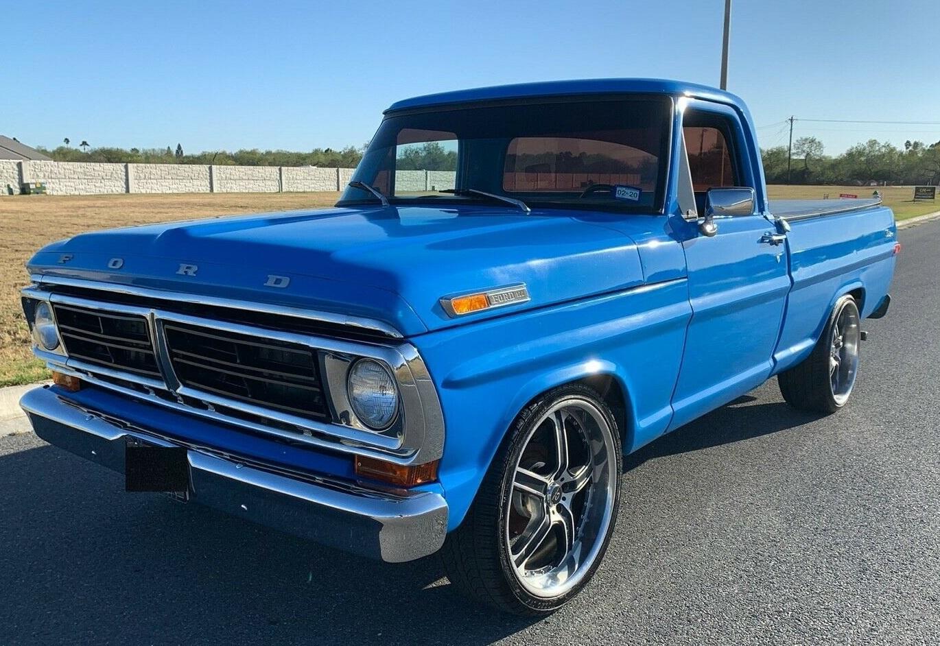 1972 ford f100 sport custom edition original short bed