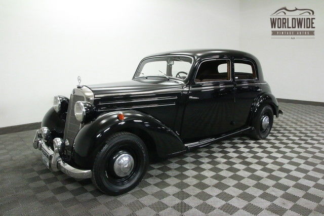 1952 mercedes 170s frame off restored. collector grade!