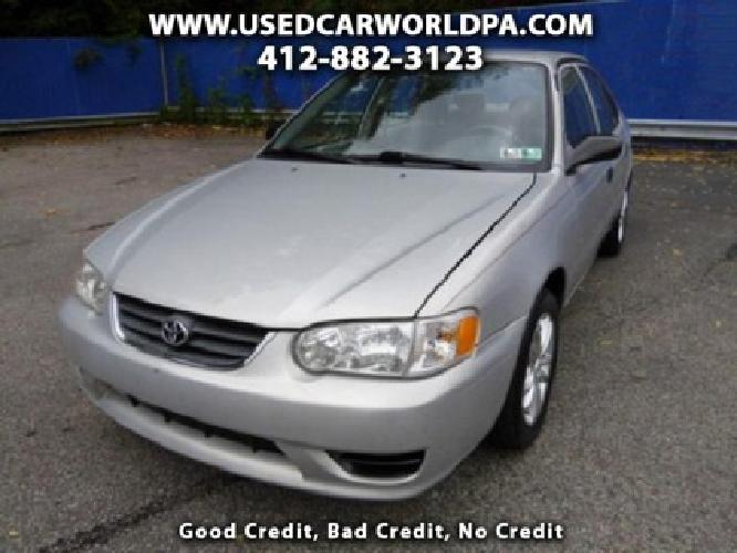 = 2002 toyota corolla ce ==worry free sedan w/ cd, ac, all power in pittsburgh, pa