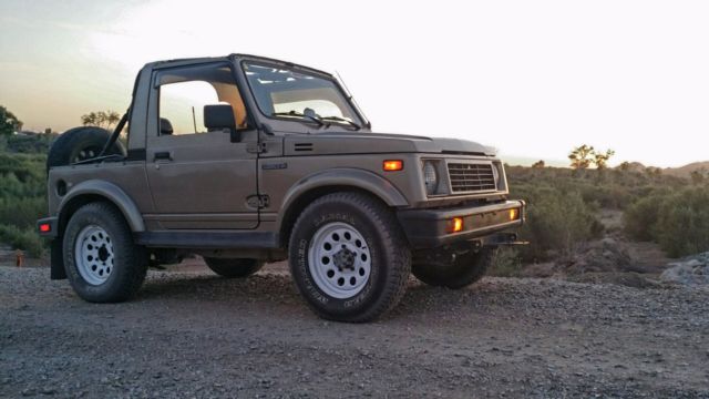 1988 suzuki samurai 4x4 soft top convertible
