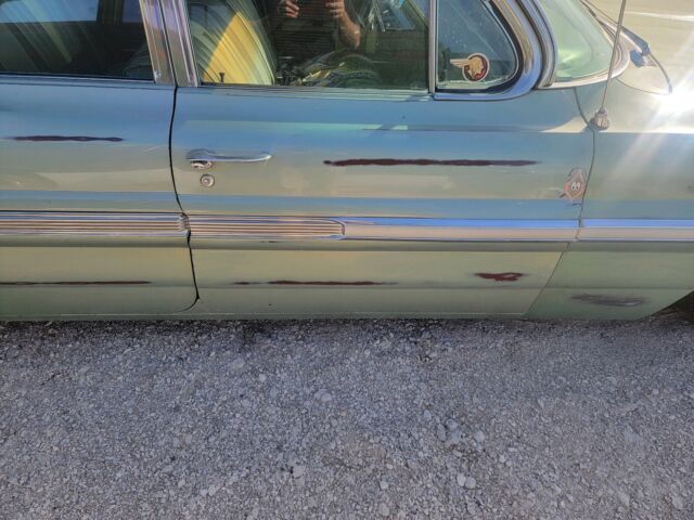 1962 pontiac bonneville wagon green rwd automatic