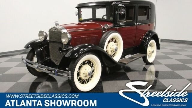 classic vintage chrome fomoco model a flat head manual transmission burgundy