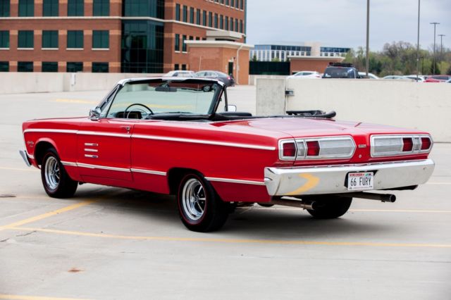 1966 plymouth sport fury convertible, 383/375hp, manual trans, nice cruiser!