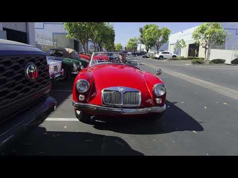 1960 mg mga in santa ana, california