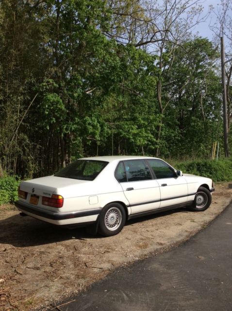 1993 e32 bmw 740il fully documented dealer service history in mint. 66k miles
