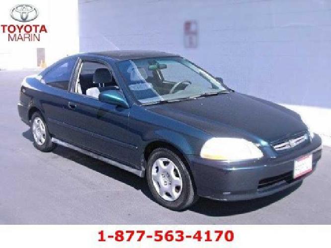 1998 honda civic ex coupe..wow! must see! great condition in san rafael, ca