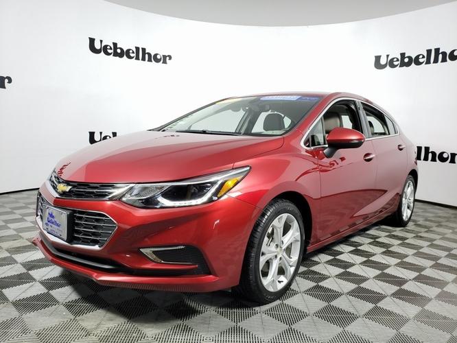 certified 2017 chevrolet cruze premier hatchback jasper, in 47546 for sale in boone, indiana