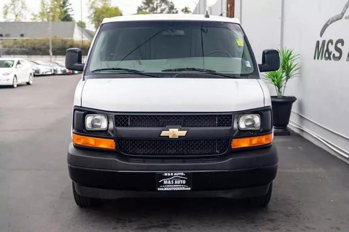 2017 chevrolet express 3500 cargo extended van 3d in sacramento, california