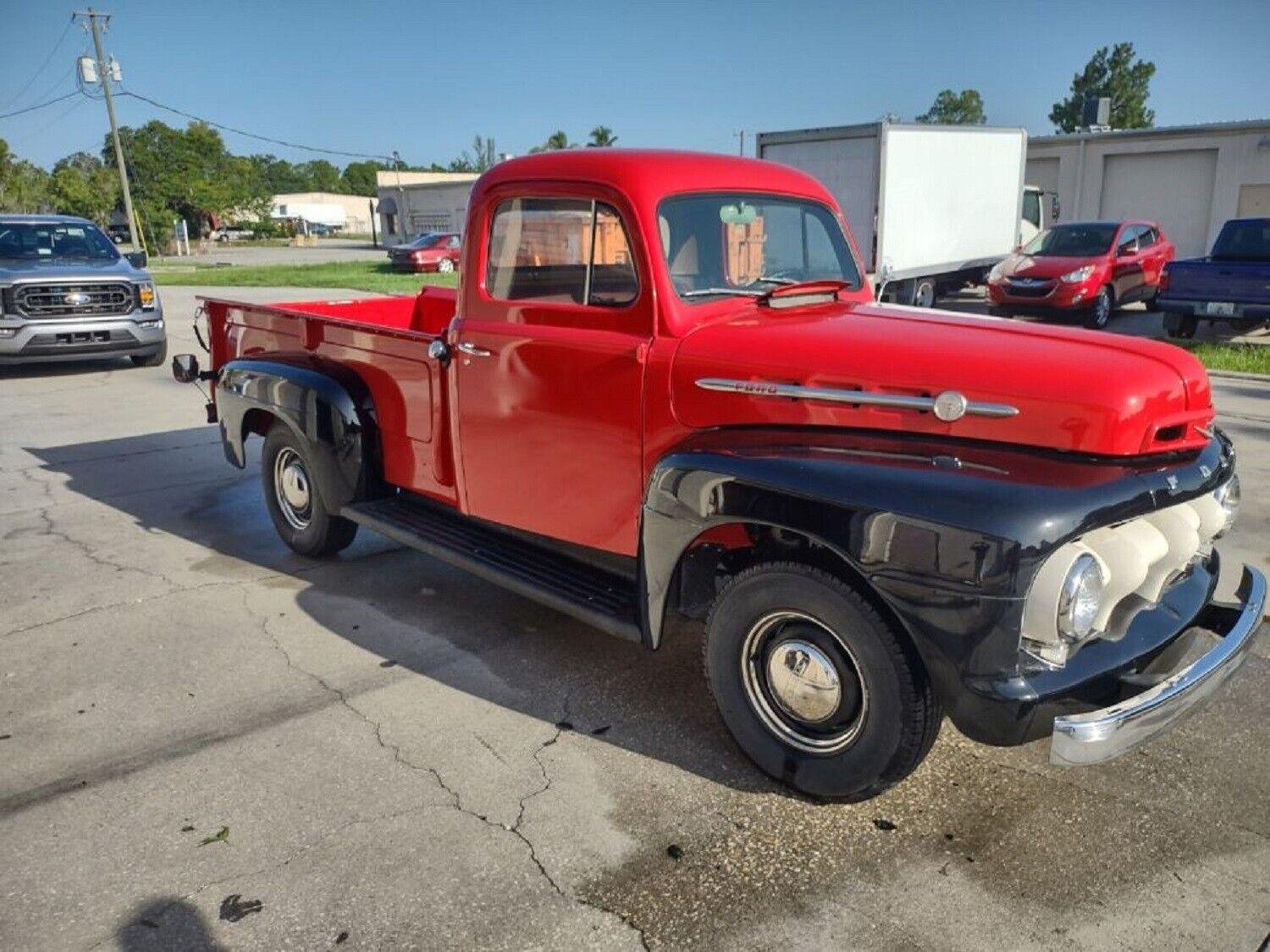 1952 ford f2 standard cab pickup recently refurbished 62000 miles