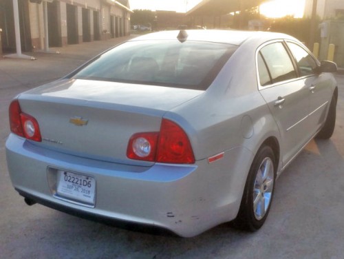 2012 chevrolet malibu lt for sale in texas by owner