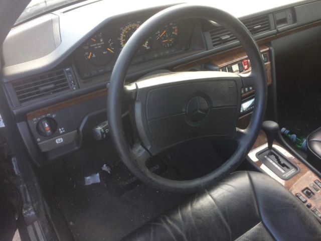 1991 mercedes-benz 300ce 300 ce black 2 door