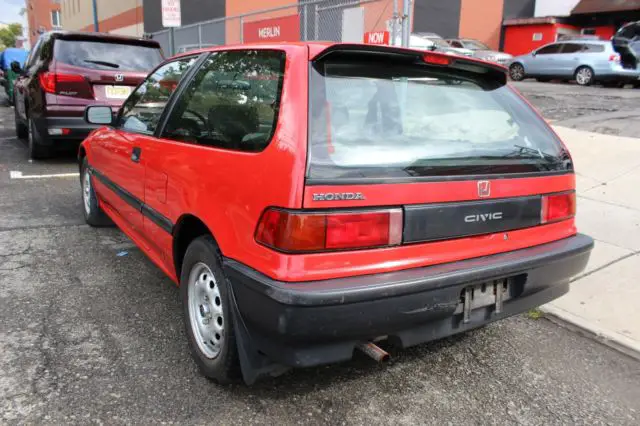 1991 honda civic std (standard) hatchback all original no rust