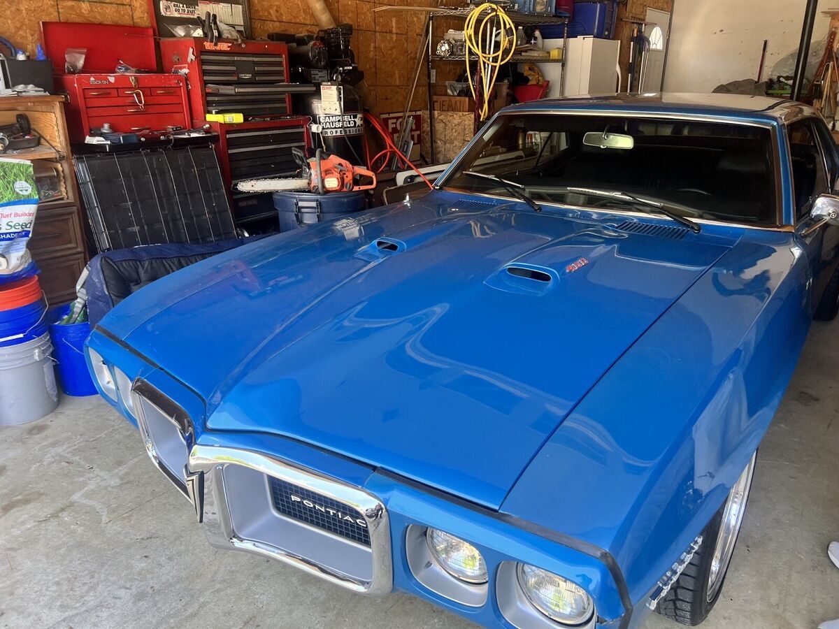 1969 pontiac firebird 6.5 coupe blue