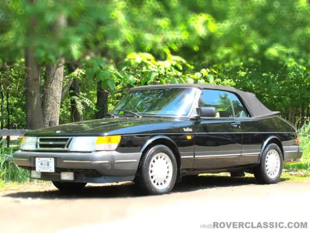 1988 saab 900 turbo convertible ... 81,544 original miles