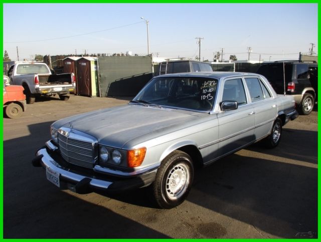 c 1978 mercedes-benz 280se 4-door sedan 6-cylinder automatic no reserve
