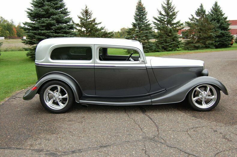 1933 ford 2 door street rod - all steel w/ custom interior - ellingson motorcars