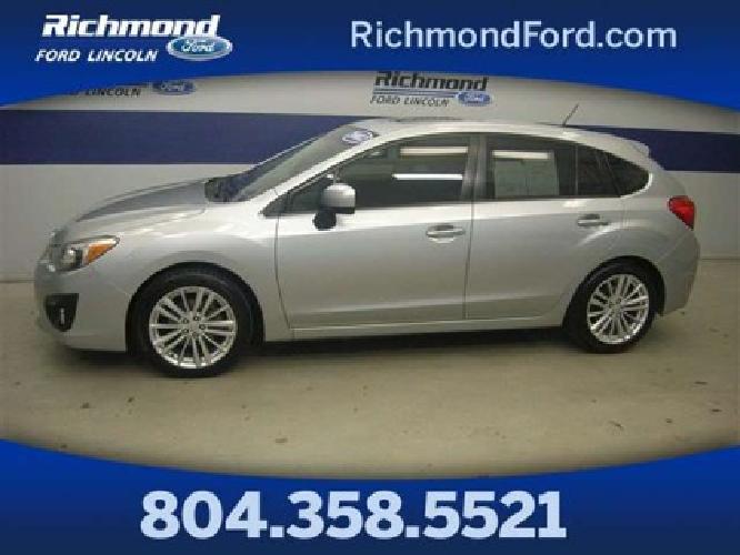 2012 subaru impreza wagon 2.0i limited in richmond, va