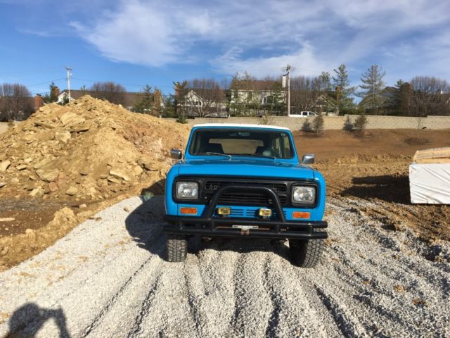1980 international harvester scout ii barn find