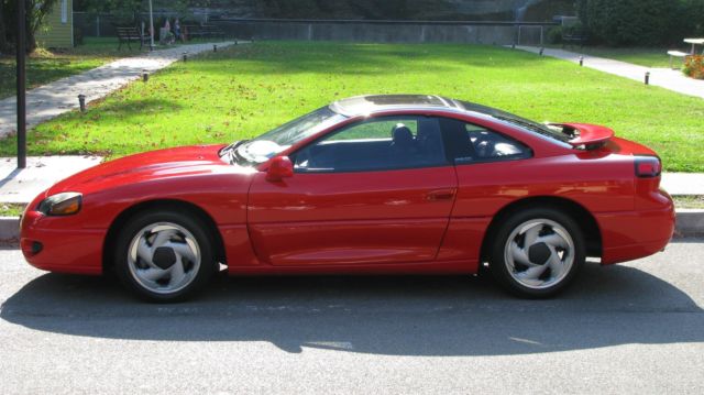 1994 dodge stealth r/t 55,000 miles red 2 door v6 cylinder engine manual