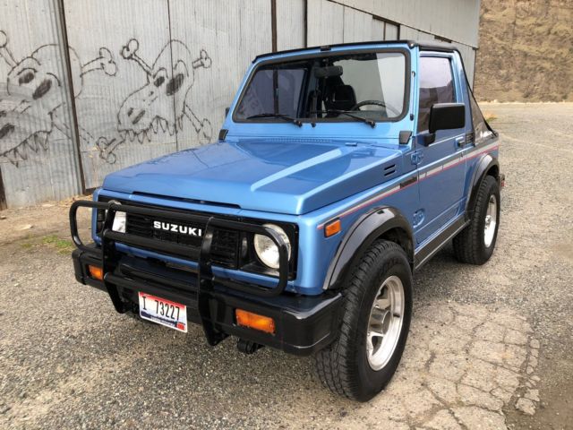 1987 suzuki samurai jx convertible 4x4