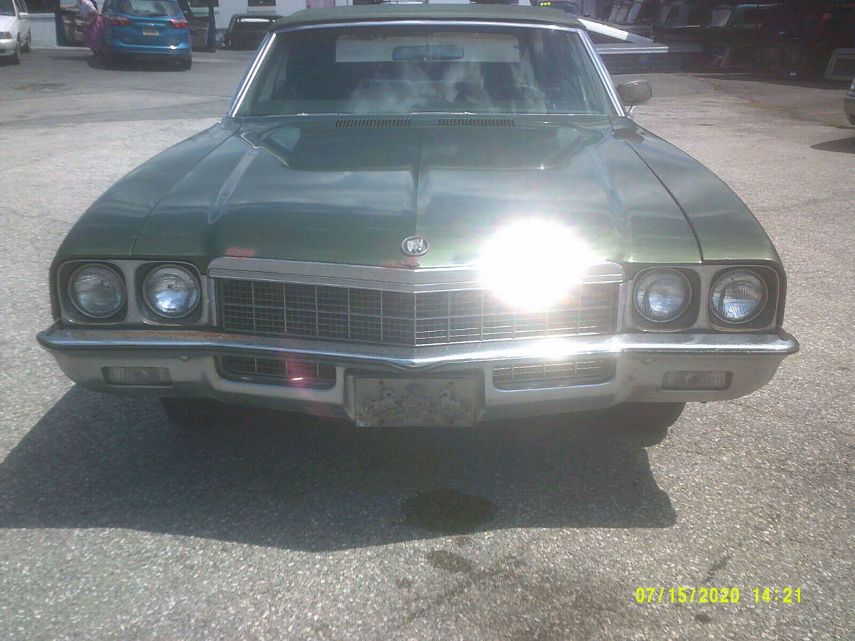 1972 buick skylark , convertible, one owner