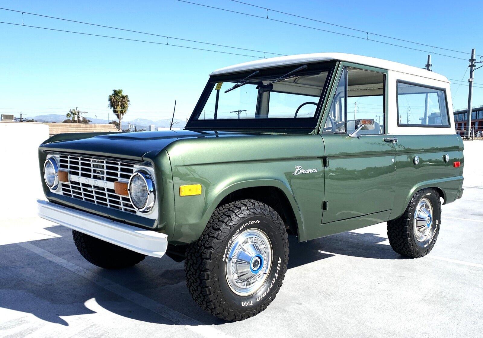 1974 ford bronco sport utlility 302cid v8 45242 miles