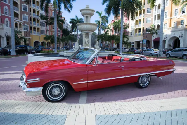 1963 chevrolet impala convertible a classic 60's cruiser