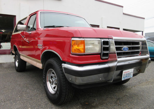 1989 ford bronco eddie bauer edition 4x4