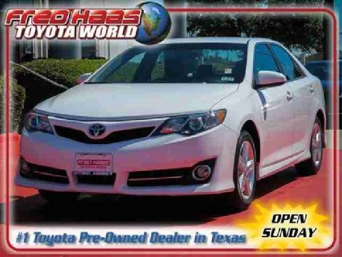 2013 toyota camry se touchscreen radio bluetooth power seat warranty in spring, tx