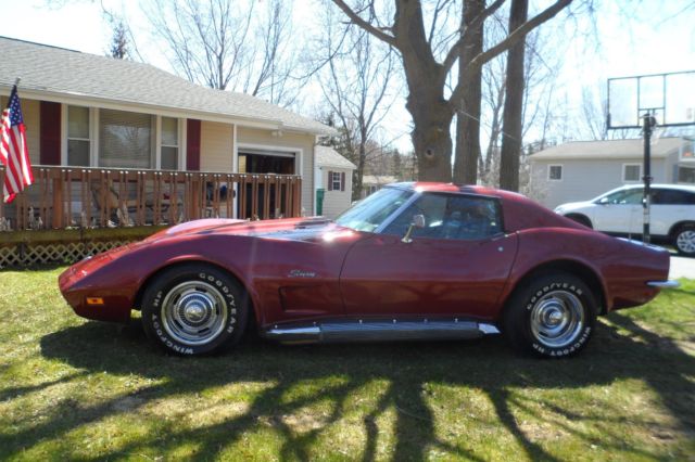 corvette stingray # ' s matching 454 ci no reserve